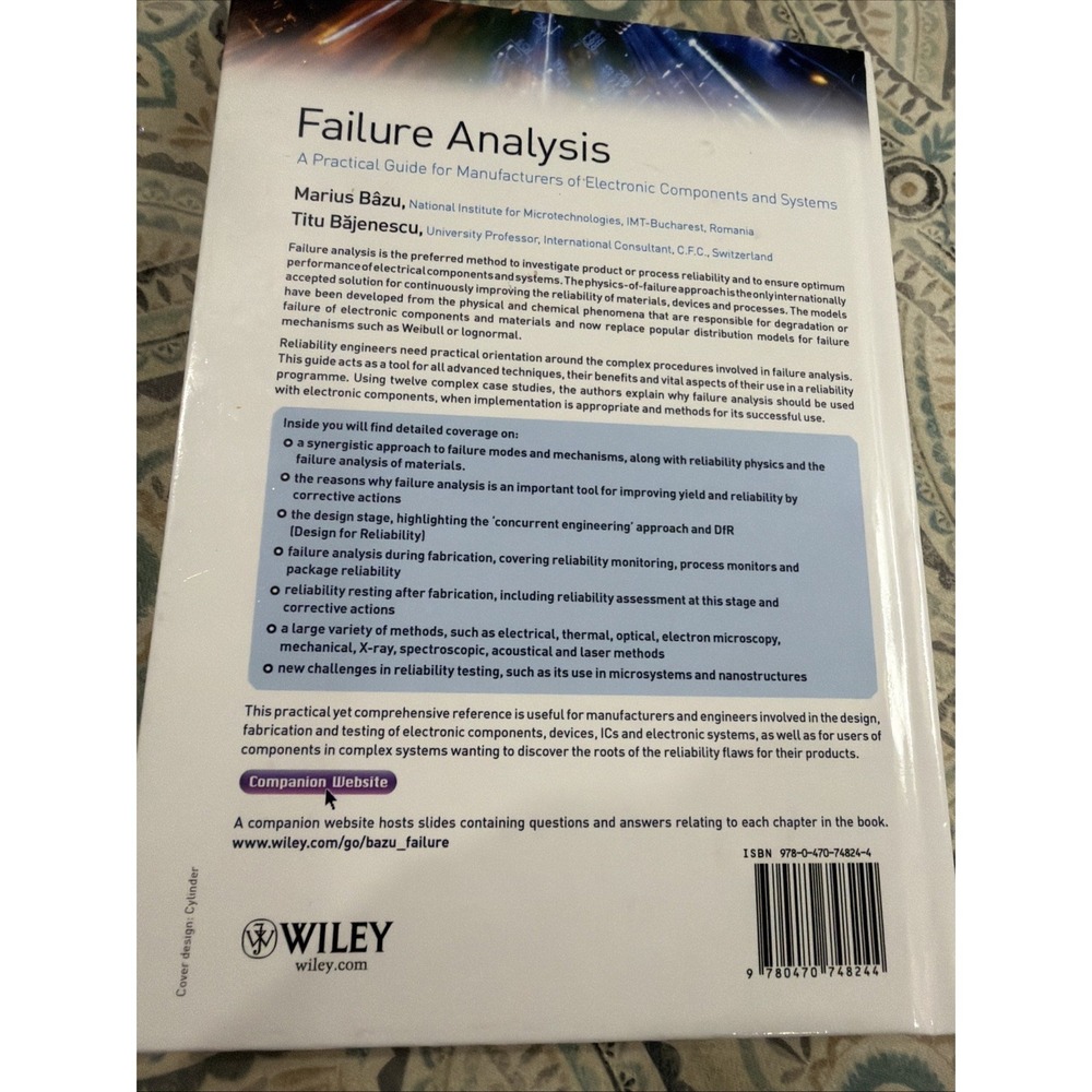 Failure Analysis: A Practical Guide..., Bajenescu, Titu Hard Copy - Picture 6 of 6